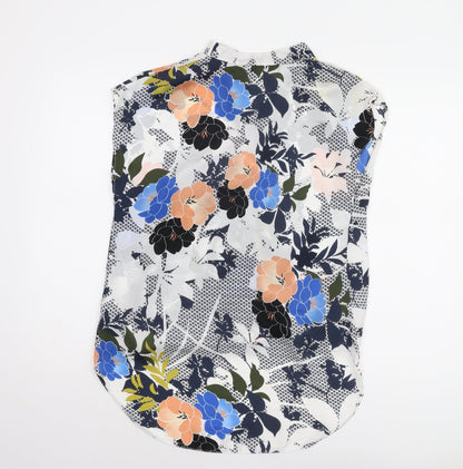 Womens UK Size L Kew 159 Multicoloured Basic Blouse