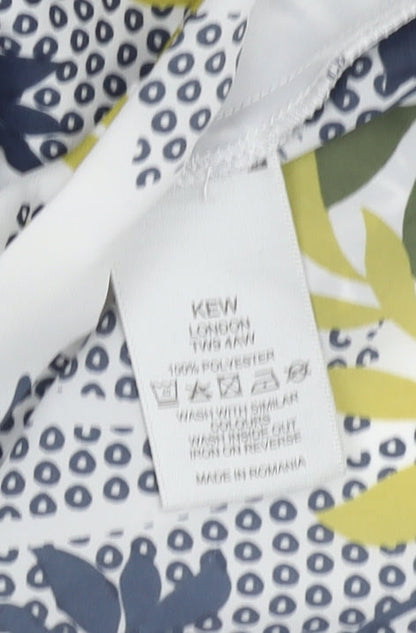 Womens UK Size L Kew 159 Multicoloured Basic Blouse