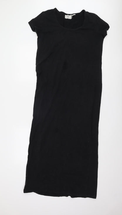 Hush Women's Black Short Sleeve Dress, Size 12