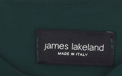 James Lakeland Women's Green Tunic Blouse Size 16