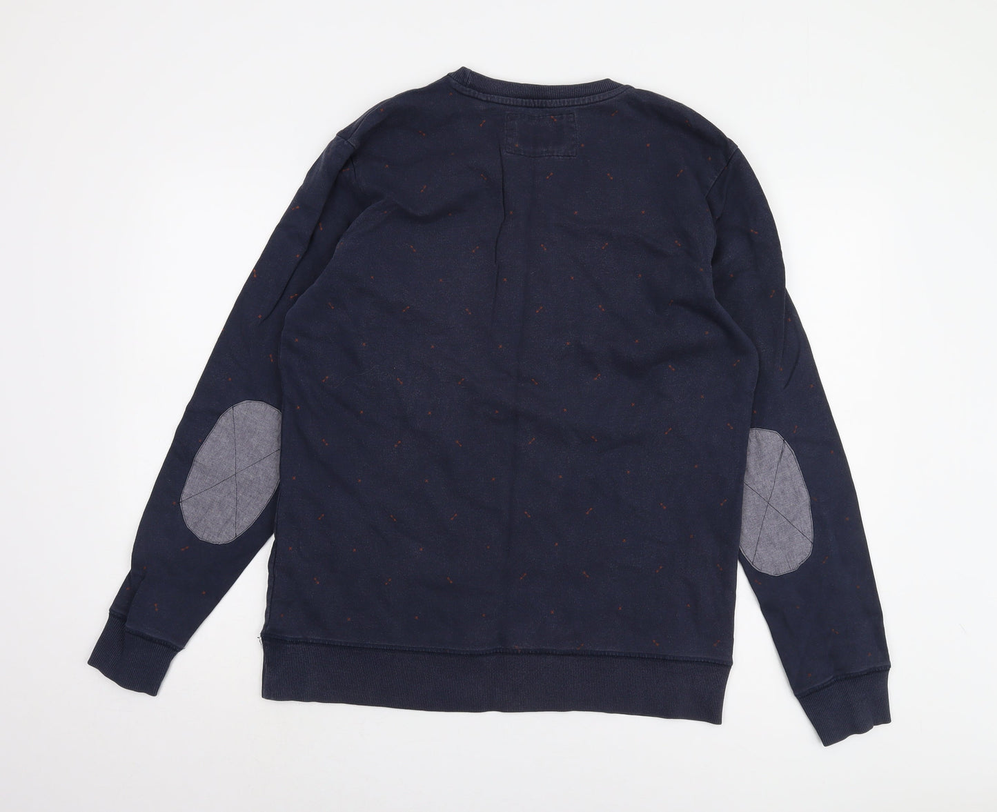 Mens UK Size L NEXT Blue Pullover Sweatshirt