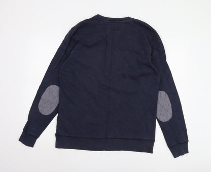 Mens UK Size L NEXT Blue Pullover Sweatshirt