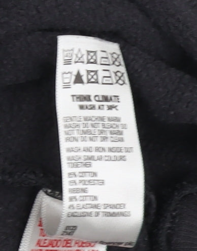 Marks and Spencer Girls Black Pullover Sweatshirt 9-10Y