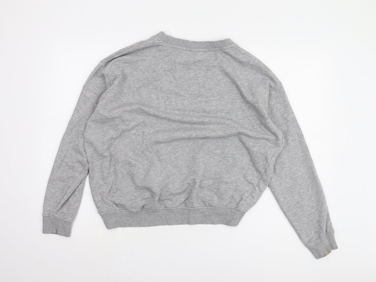 H&M Women’s Grey Pullover Sweatshirt Size 12 Regular