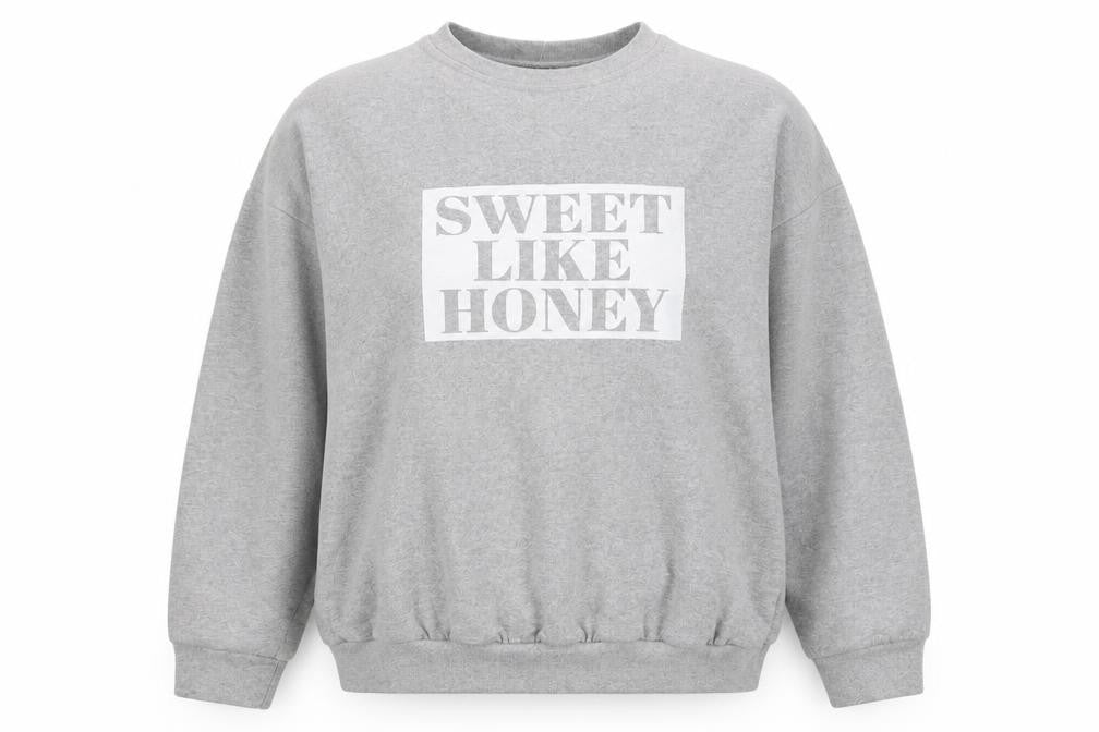 Womens UK Size L Boohoo Grey Pullover Sweatshirt