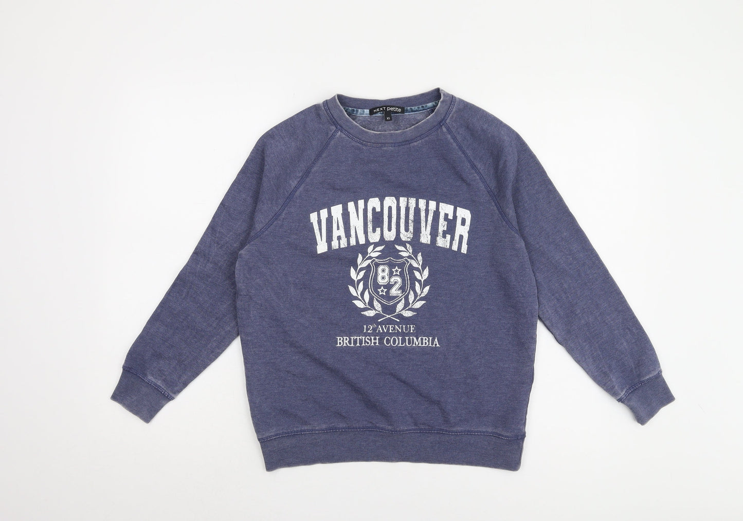 Womens UK Size XS NEXT Blue Pullover Sweatshirt