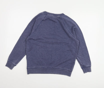 Womens UK Size XS NEXT Blue Pullover Sweatshirt