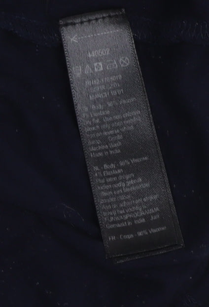 Monsoon Women Blue A-Line Off Shoulder Midi Dress