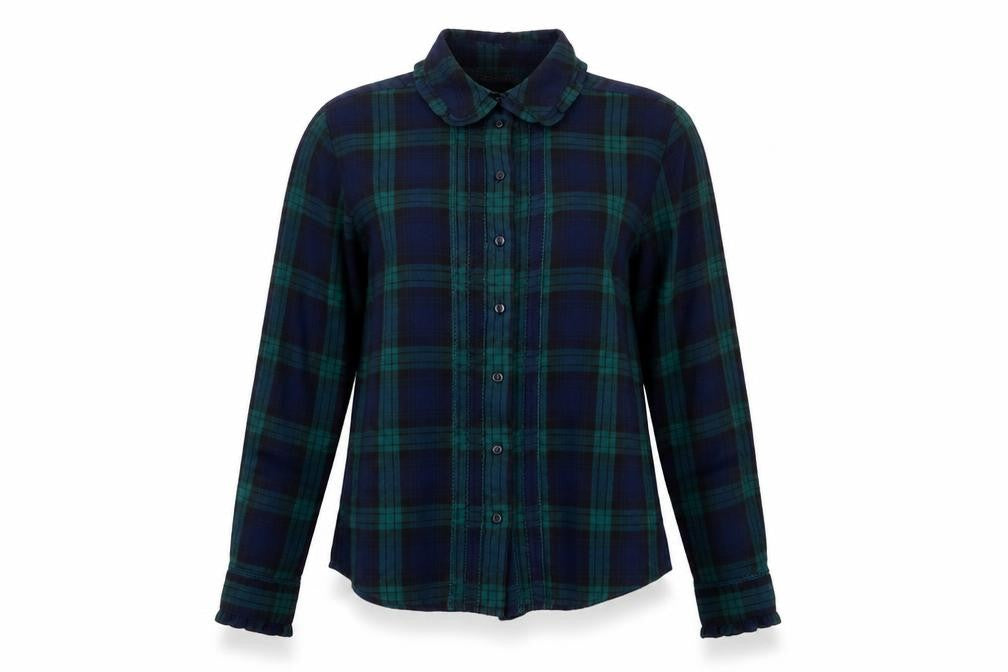 Womens UK Size 4 Miss Selfridge Multicoloured Basic Button-Up