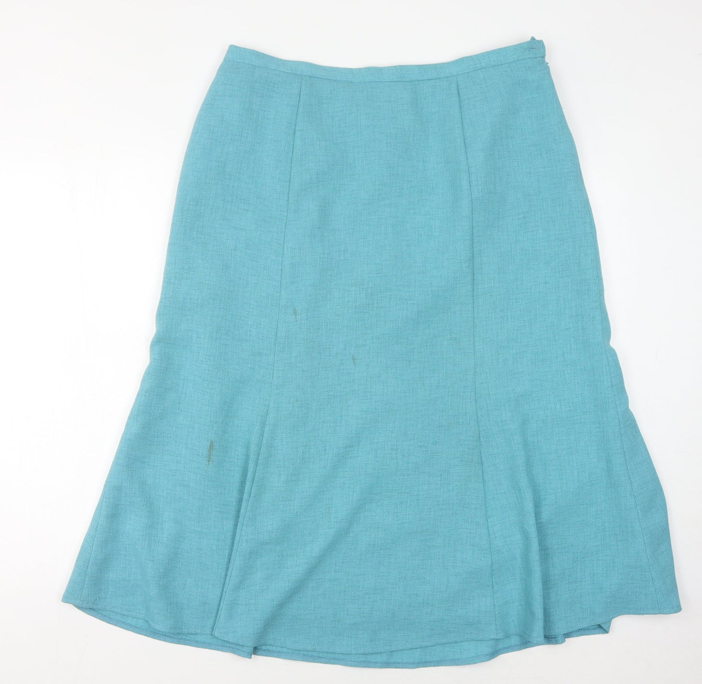 Eastex Women's Blue Polyester Skirt, Size 16, Good Condition