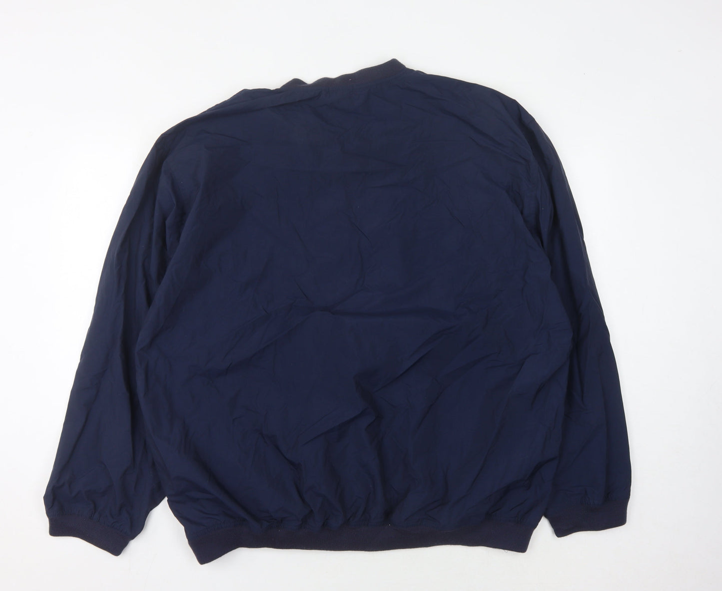 Mens UK Size XL IZOD Blue Pullover Sweatshirt