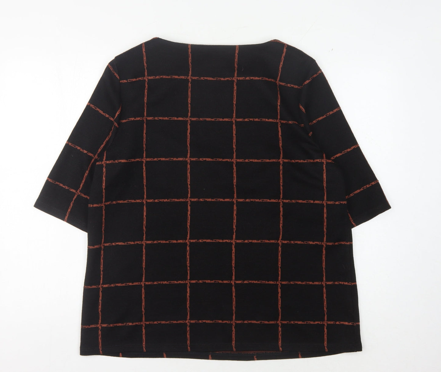 Womens UK Size 16 Laura Ashley Black Tunic Blouse