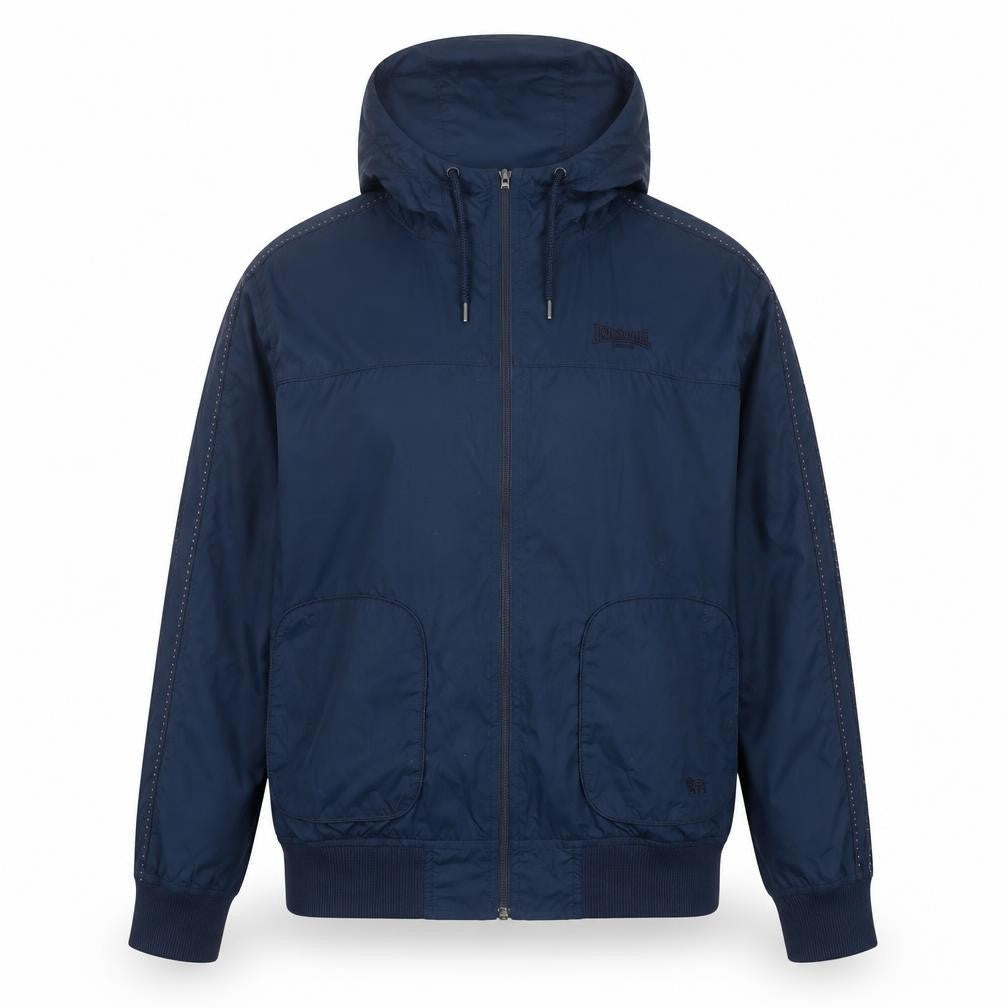 Womens UK Size 16 Lonsdale Blue Windbreaker Coat