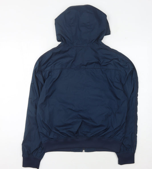 Lonsdale Women's Blue Windbreaker Jacket Size 16