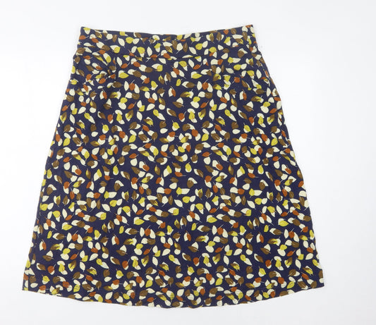 WoolOvers Women's Multicoloured Floral Skirt L