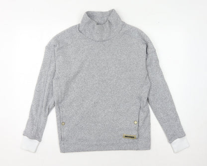 Unisex Adults UK Size S Under armour Grey Pullover Sweatshirt
