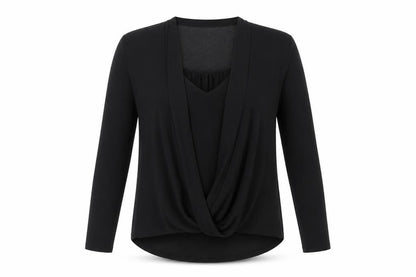 Womens UK Size 10 Coast Black Wrap