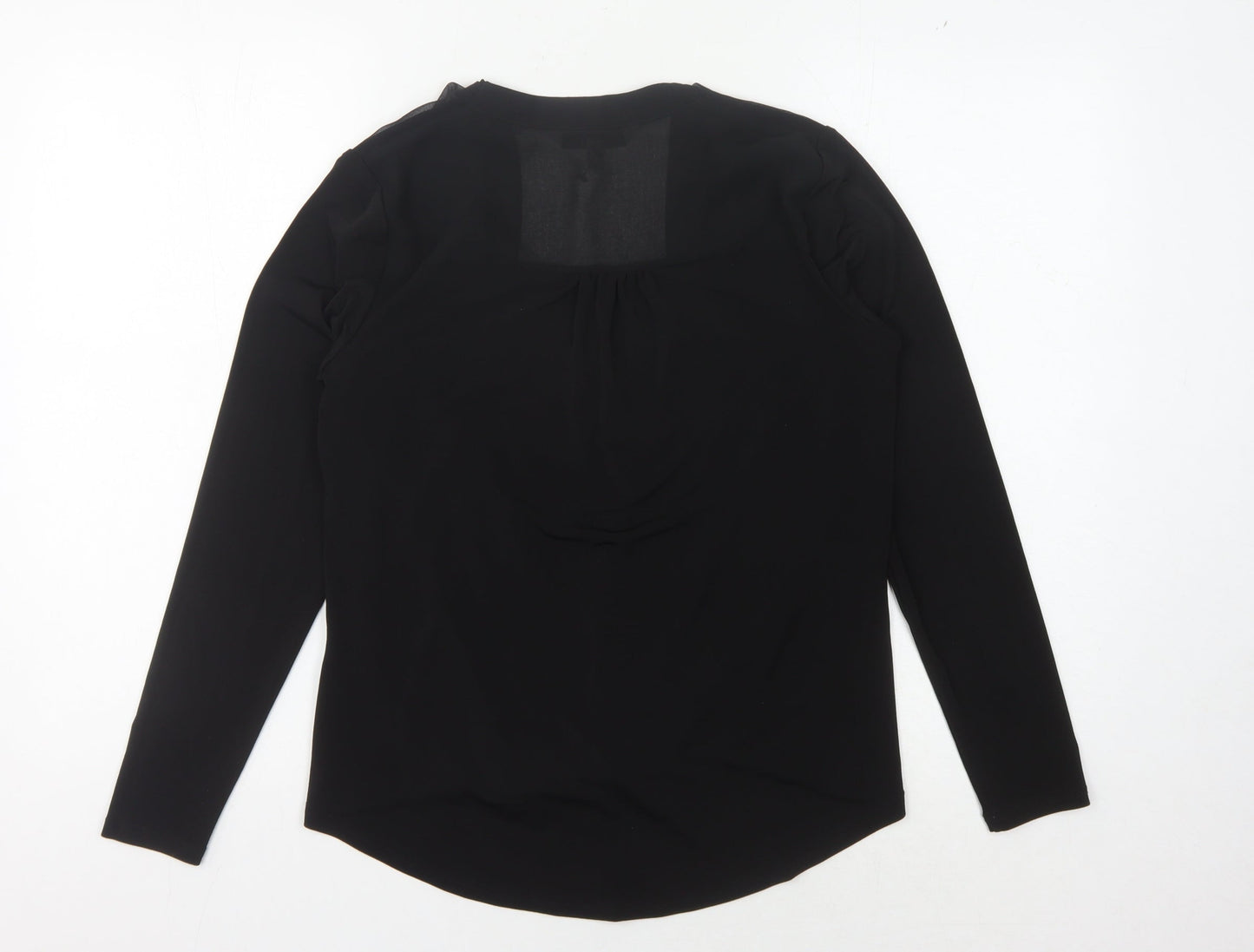 Coast Women's Black Wrap Top, Size 10