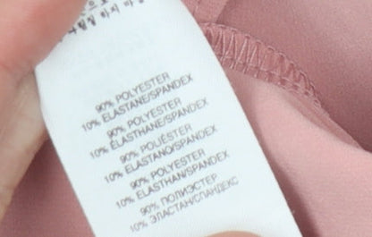 Lipsy Women's Pink Blazer, Size 16, Elegant Long Sleeve