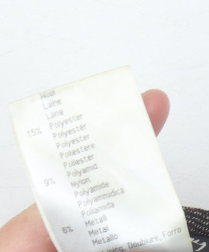 Betty Barclay Women's Brown Check A-Line Skirt Size 12