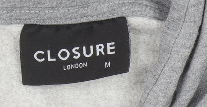 Mens UK Size M Closure London Grey Pullover Hoodie