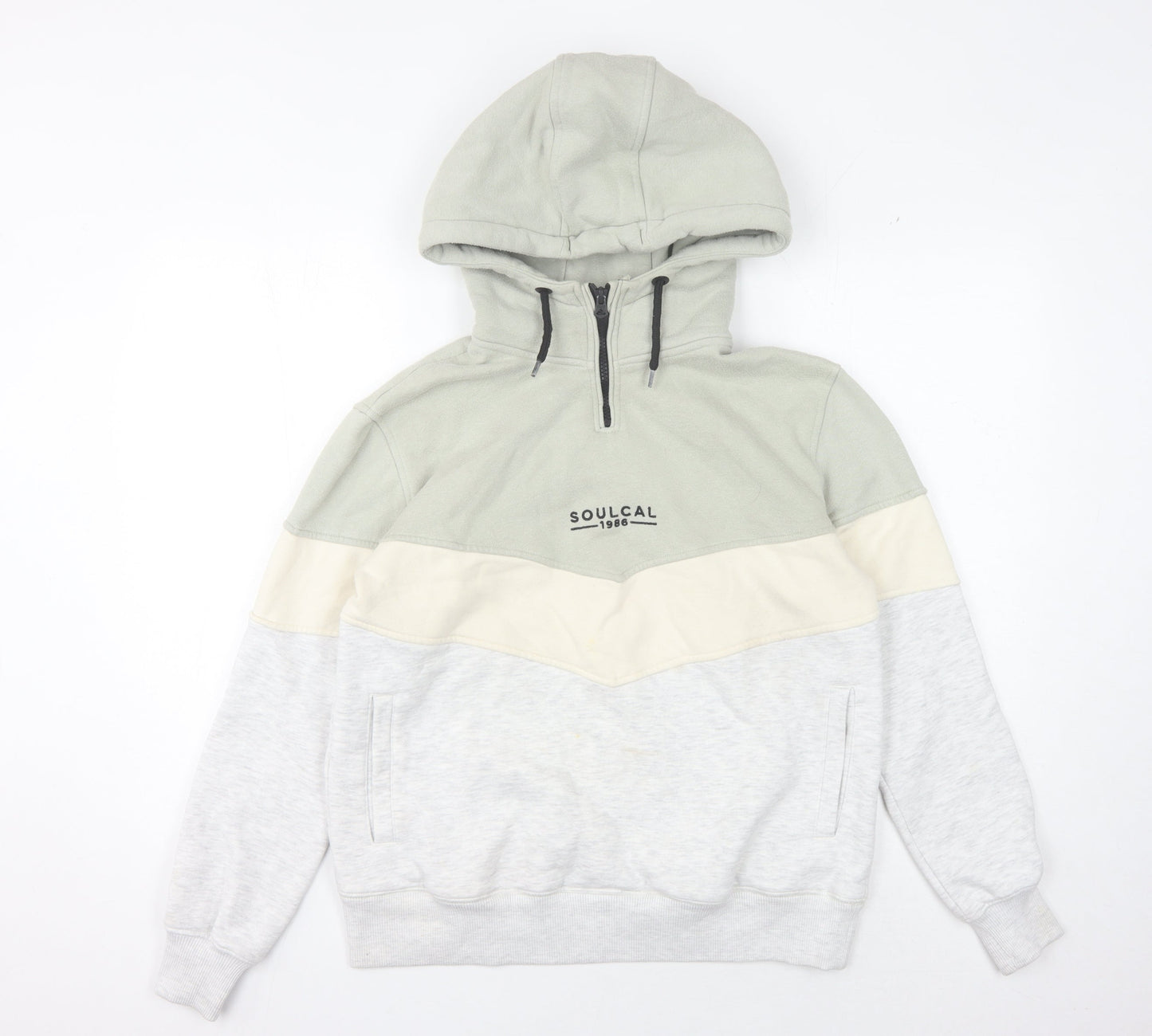SoulCal Women's Multicoloured Pullover Hoodie Size 8