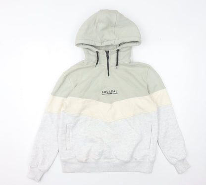 SoulCal Women's Multicoloured Pullover Hoodie Size 8