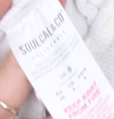 SoulCal Women's Multicoloured Pullover Hoodie Size 8