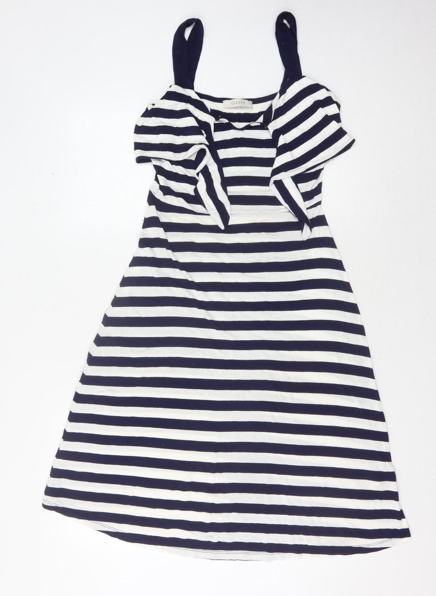 Oasis Women's Striped Dress, Black/White, Size S