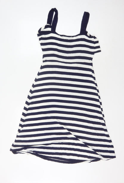 Oasis Women's Striped Dress, Black/White, Size S