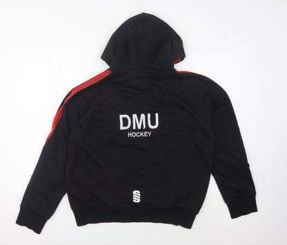 Surridge Men's Black Hoodie, Medium, Hooded Logo Sportswear