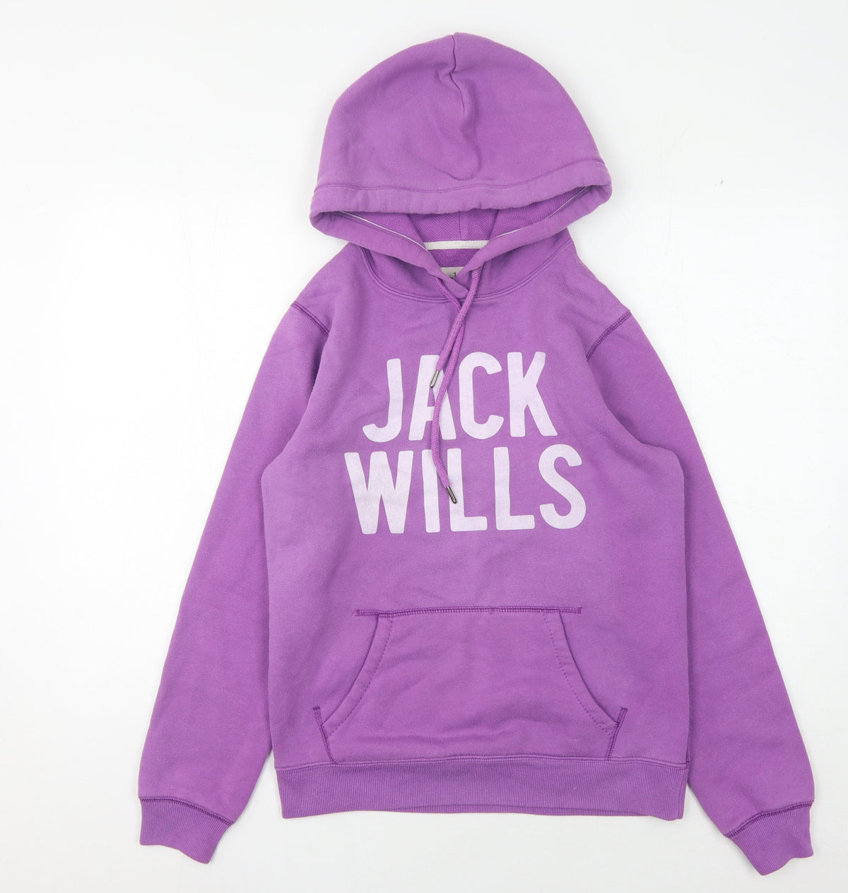Womens UK Size 12 Jack Wills Purple Pullover Hoodie