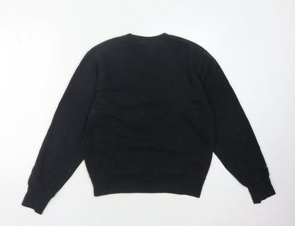 Uniqlo Disney Black XS Pullover Sweatshirt