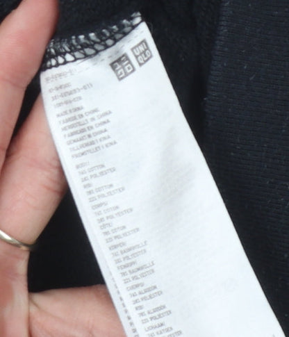 Uniqlo Disney Black XS Pullover Sweatshirt