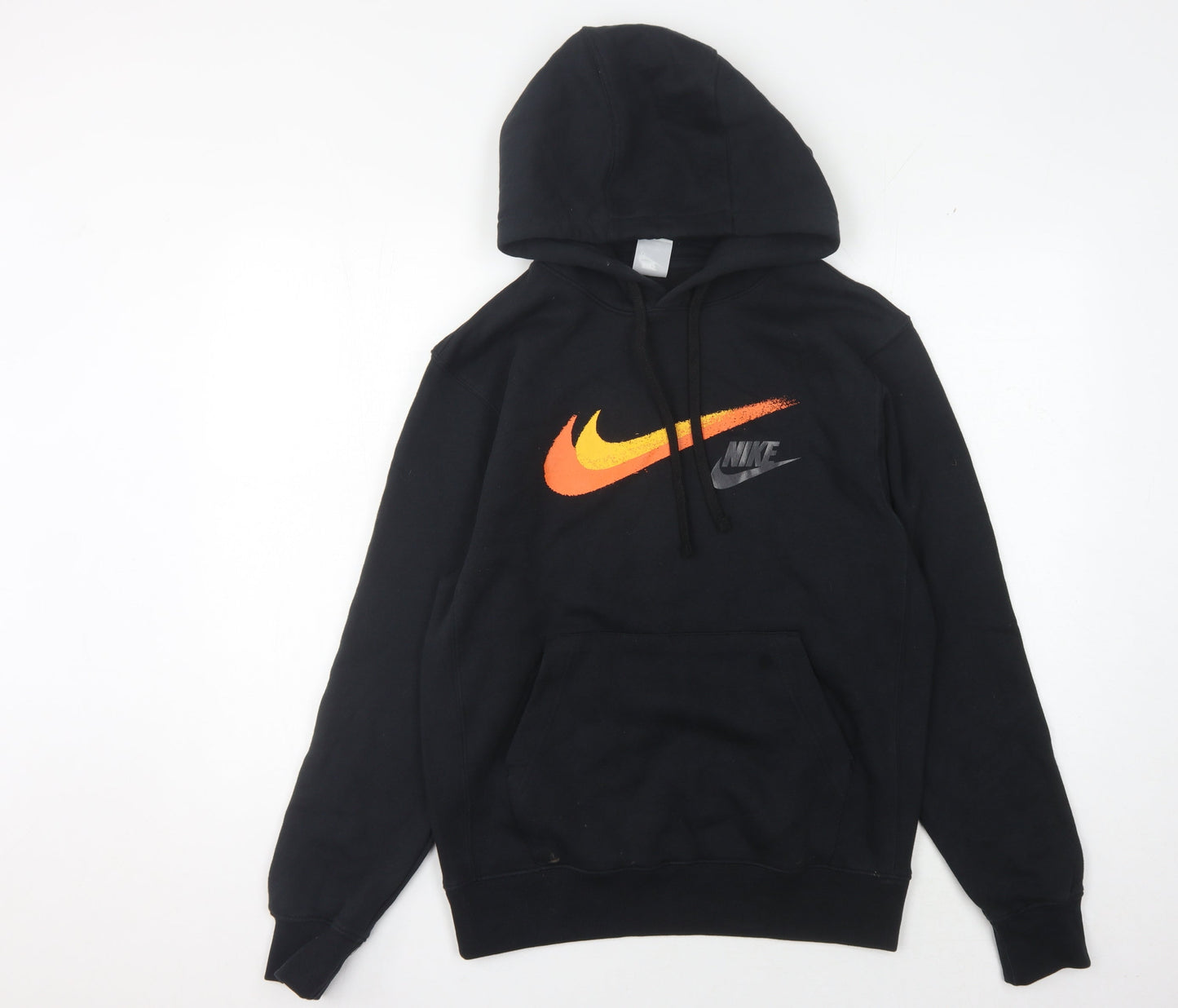 Mens UK Size XS Nike Black Pullover Hoodie