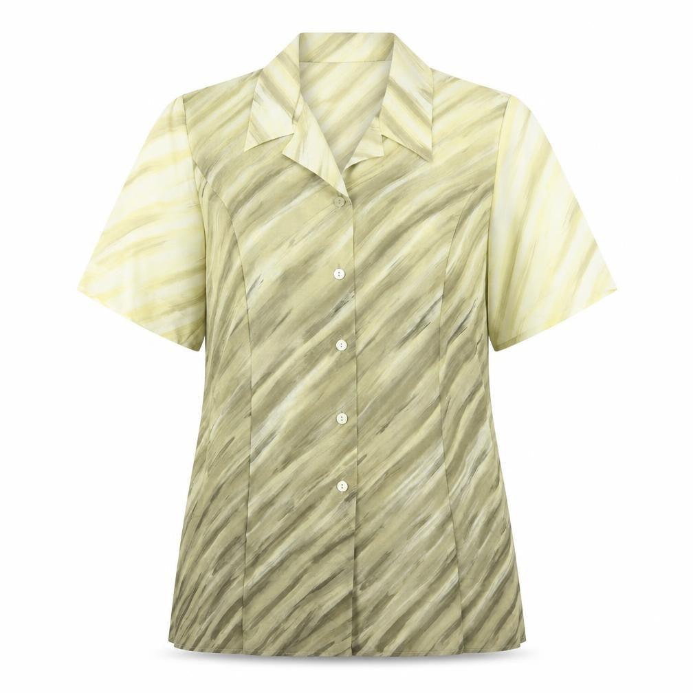 Womens UK Size 10 Bianca Multicoloured Basic Blouse