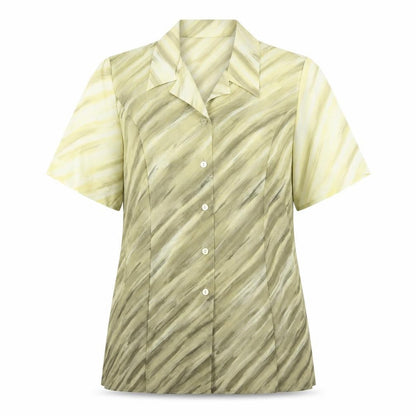 Womens UK Size 10 Bianca Multicoloured Basic Blouse