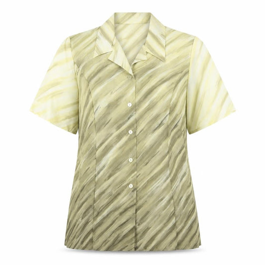 Womens UK Size 10 Bianca Multicoloured Basic Blouse