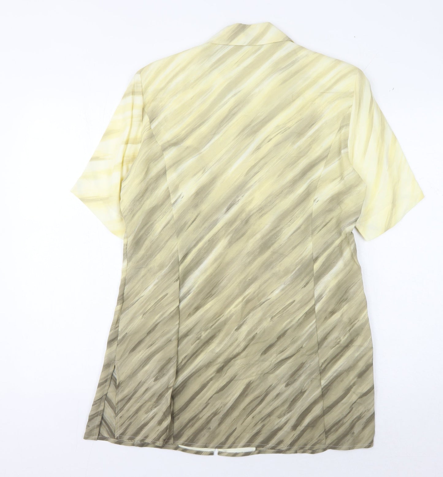 Womens UK Size 10 Bianca Multicoloured Basic Blouse
