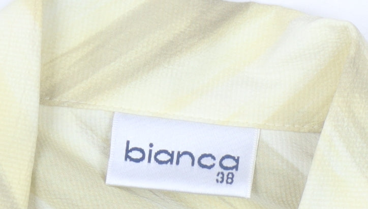 Womens UK Size 10 Bianca Multicoloured Basic Blouse