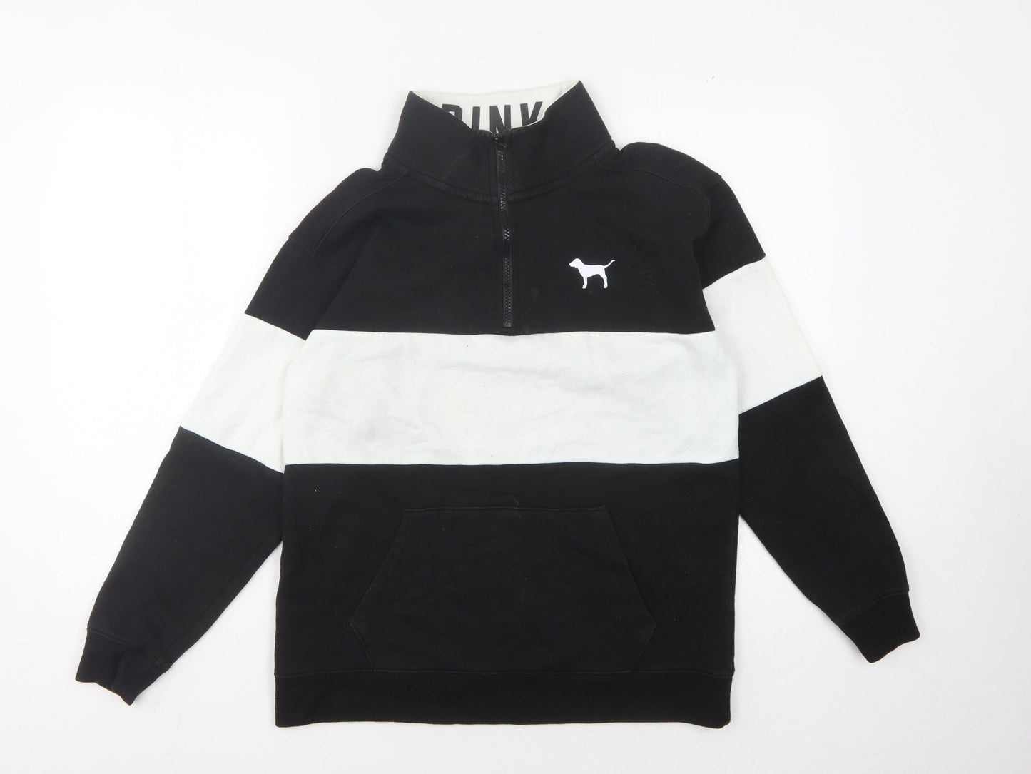 Victoria's Secret PINK Women's Black XS Pullover Sweatshirt