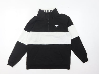 Victoria's Secret PINK Women's Black XS Pullover Sweatshirt