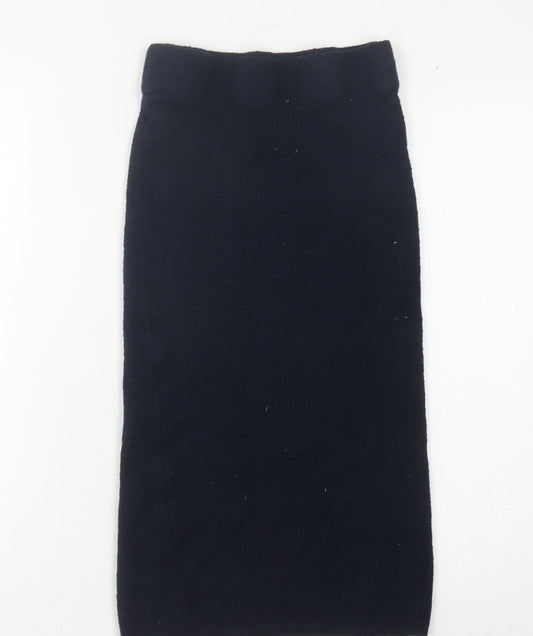 Pieces Women's Black Pencil Skirt Size S