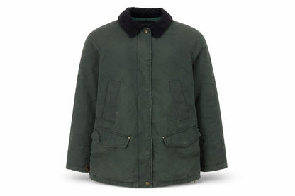 Mens UK Size S Zara Basic Green Military Jacket