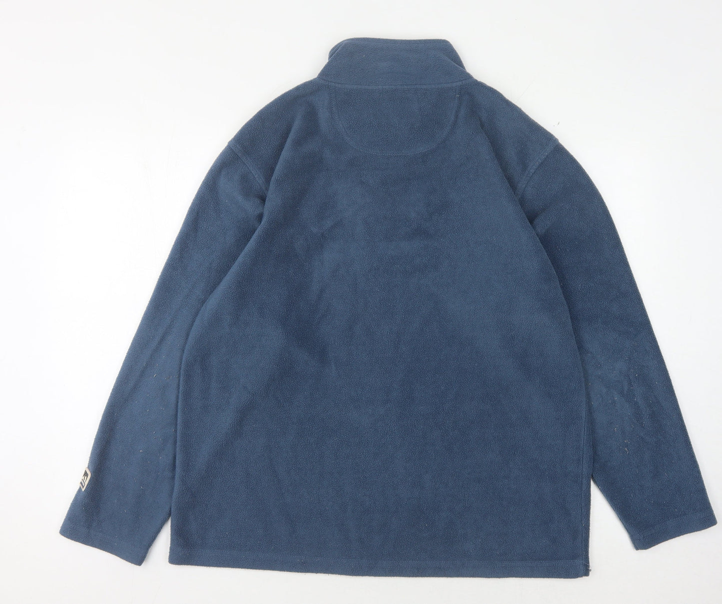 Rush Men's Blue Fleece 1/4 Zip Sweatshirt M