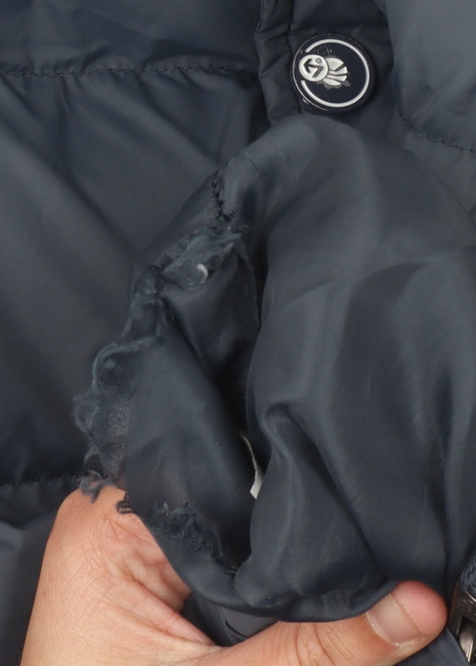 Haywire Boys Blue Puffer Jacket L with Logo