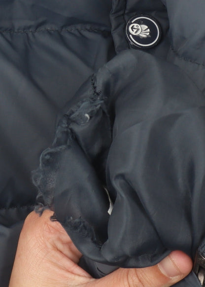 Haywire Boys Blue Puffer Jacket L with Logo