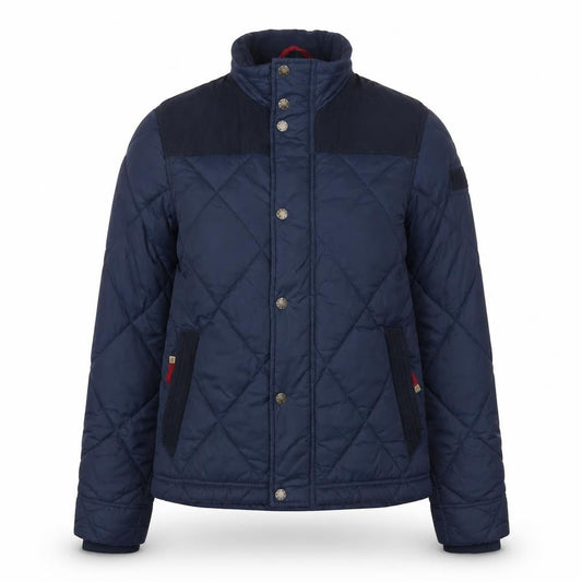 Womens UK Size XS FatFace Blue Quilted Coat