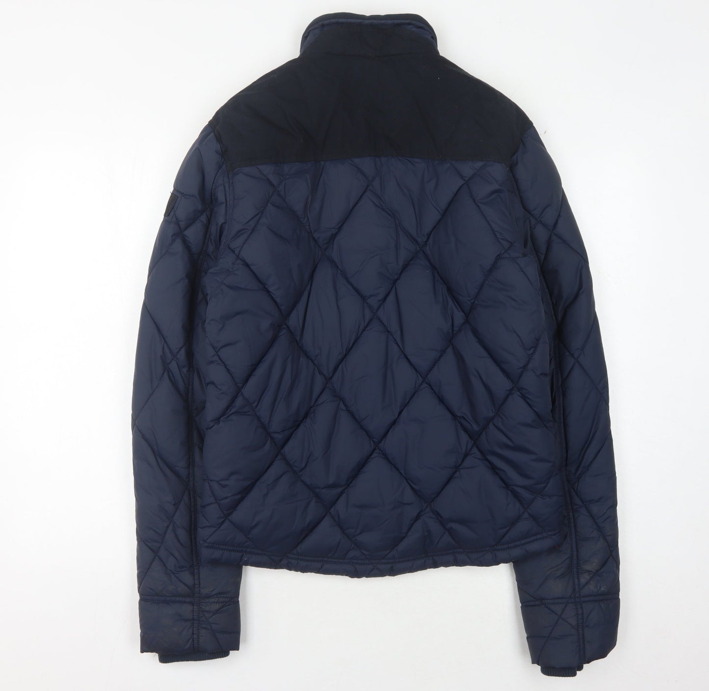 Womens UK Size XS FatFace Blue Quilted Coat
