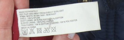 Womens UK Size XS FatFace Blue Quilted Coat
